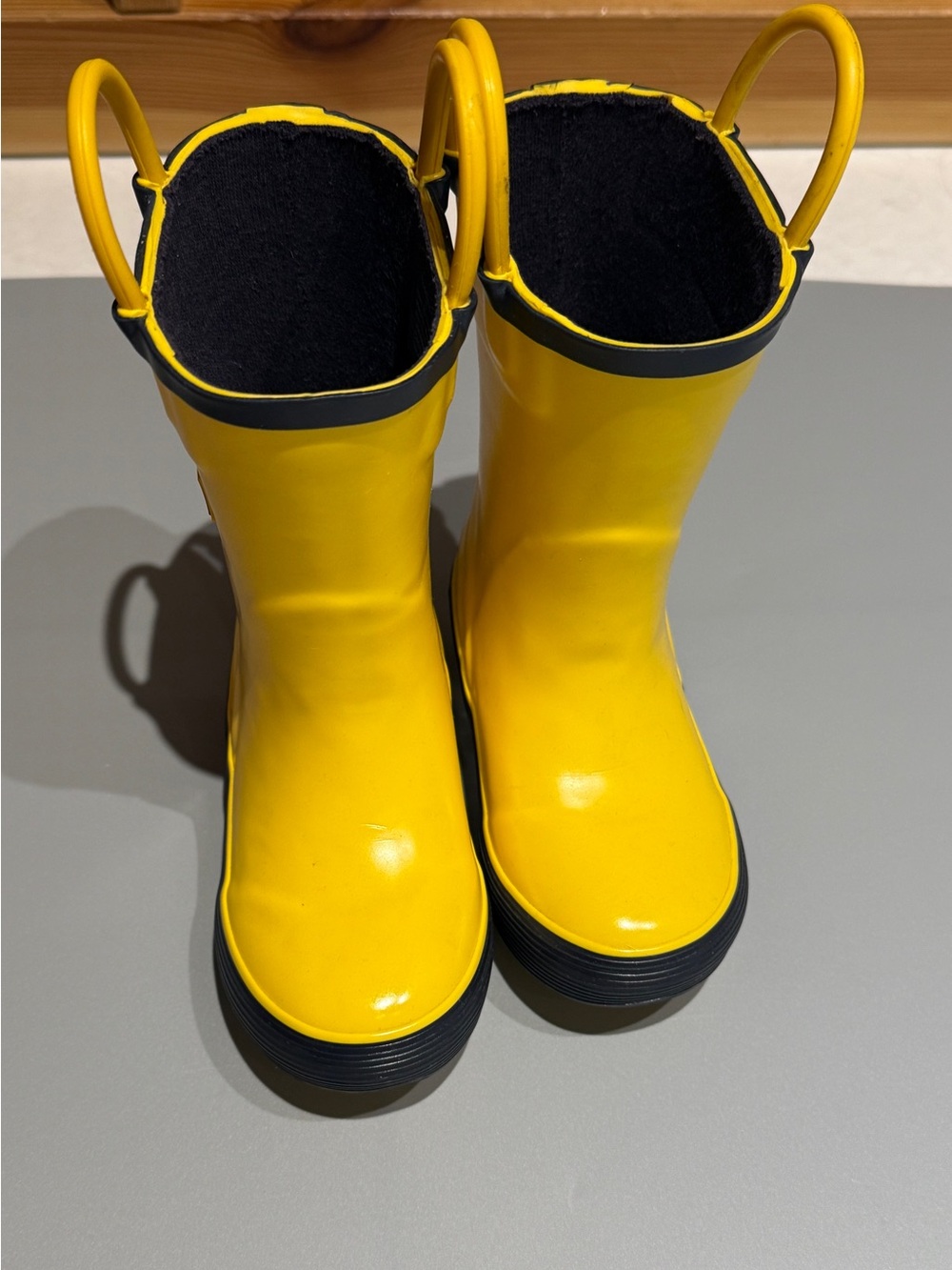LL Bean Toddler Puddle Stomper Rain Boots - size 6